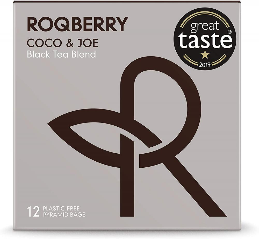 Roqberry Coco And Joe Black Tea 12 Bags