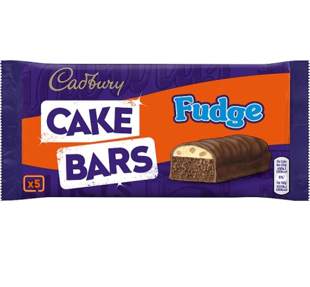 Cadbury Fudge Cake Bars 5 Pack