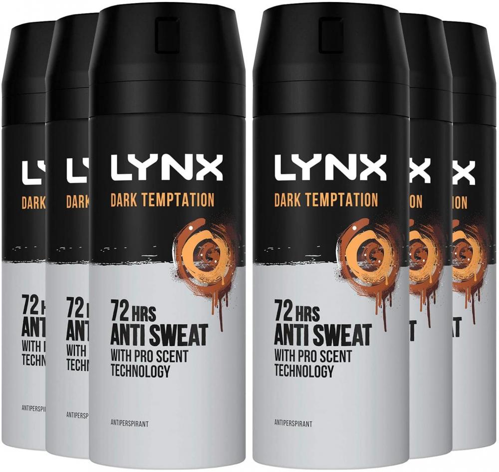 Lynx Dark Temptation Aerosol Anti-Perspirant Deodorant 150ml