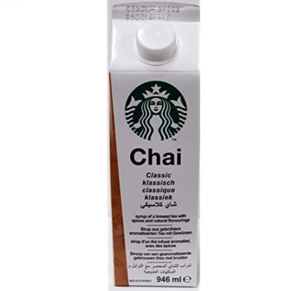 Starbucks Chai Syrup 1 Litre | Approved Food