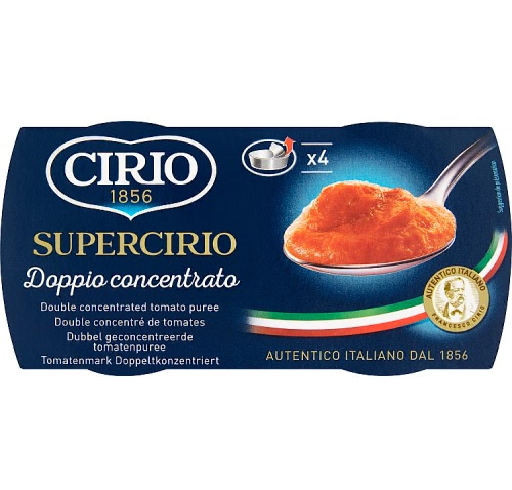 Cirio Supercirio Double Concentrated Tomato Puree 4 x 70g