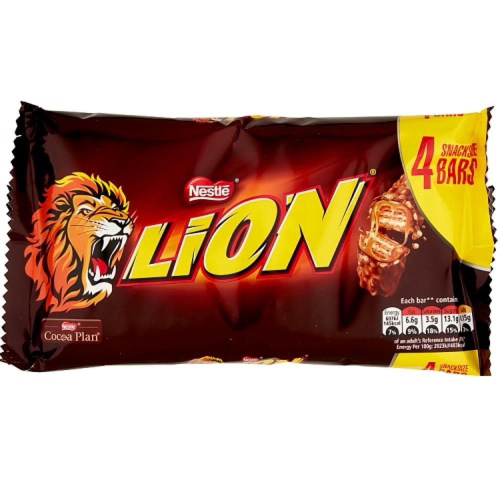 Nestle Lion Bar 4 x 30g