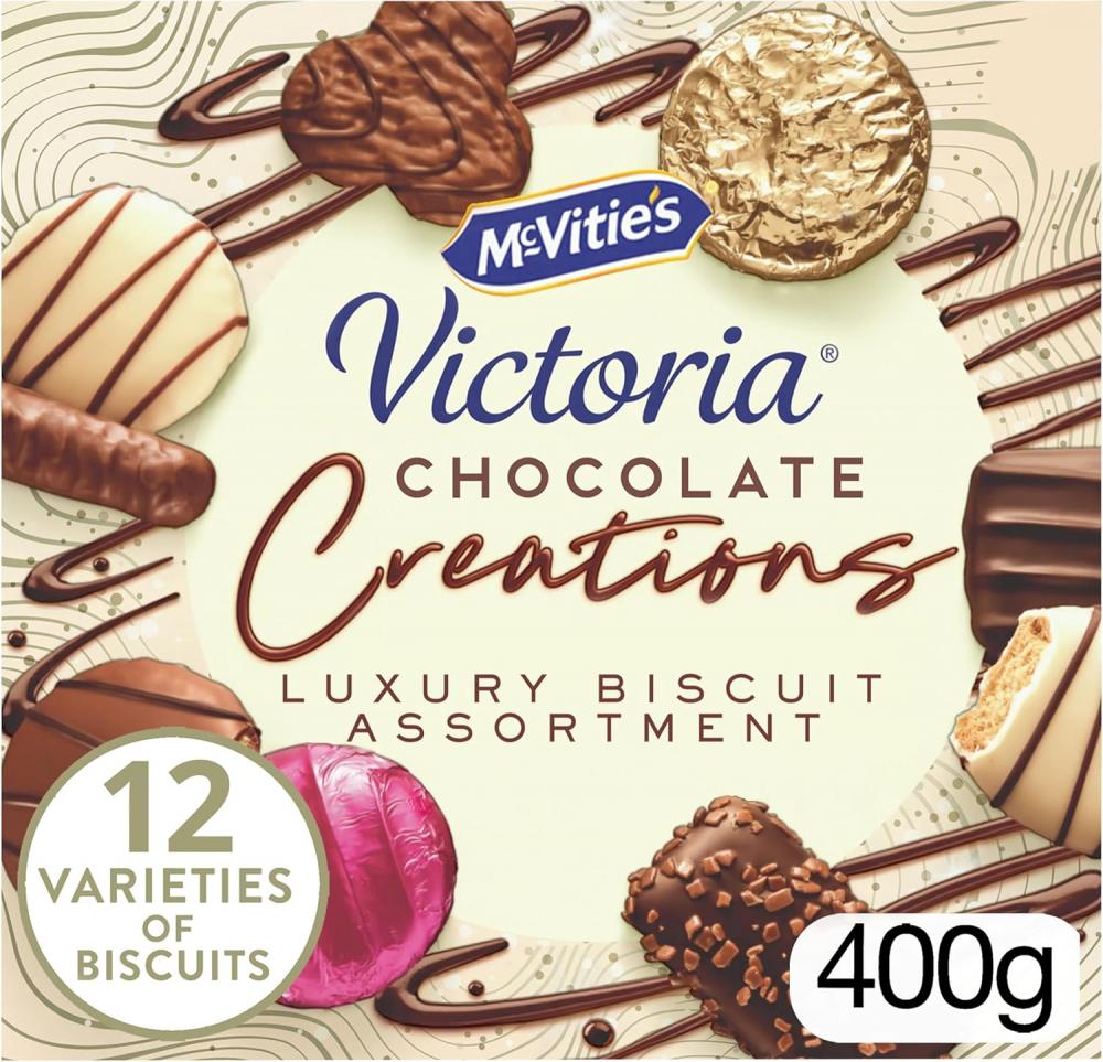 McVities Victoria Chocolate Creations Luxury Biscuit Assortment 400g