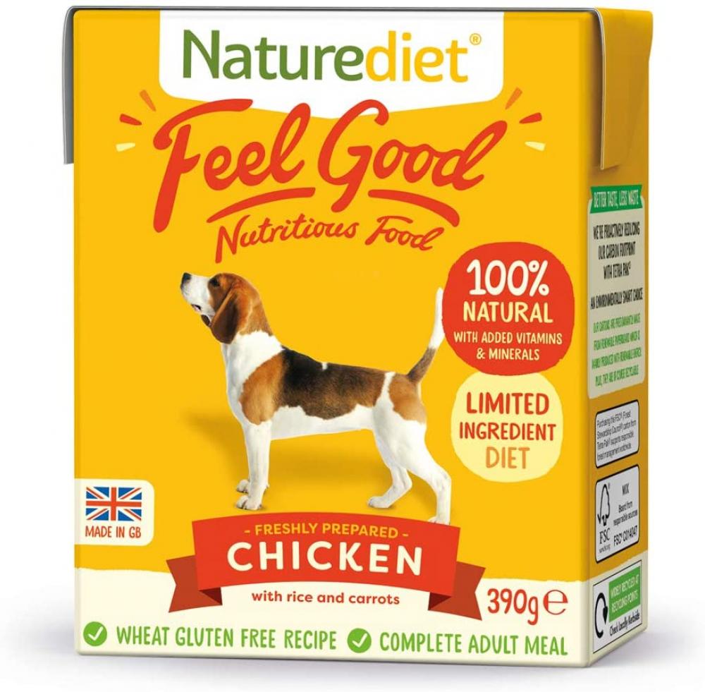 Naturediet Feel Good Chicken Complete Wet Food 390g