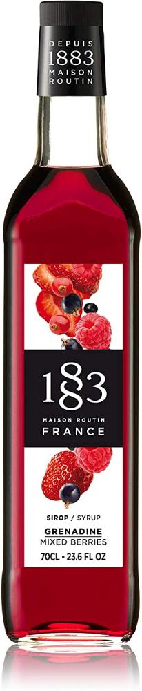 1883 Premium Grenadine Mixed Berries Syrup 70cl