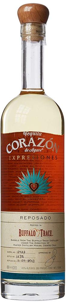 Corazon Expresiones Reposado Buffalo Trace Tequila 70cl