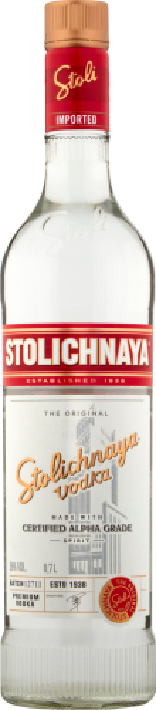 Stolichnaya Original Vodka 700ml