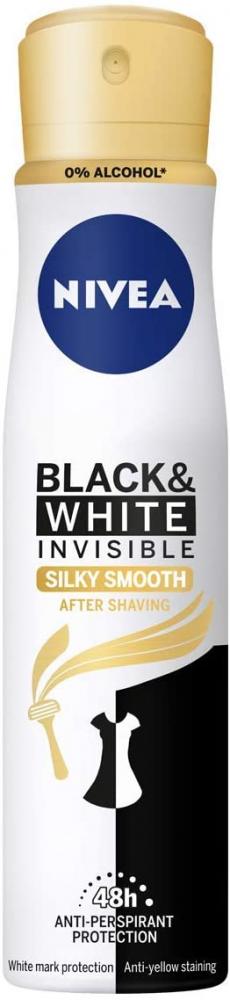 Nivea Anti-Perspirant Deodorant Black and White Silky Smooth Spray 250ml