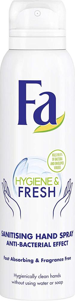 Fa Hygiene and Fresh Antibacterial Sanitising Hand Spray 150 ml