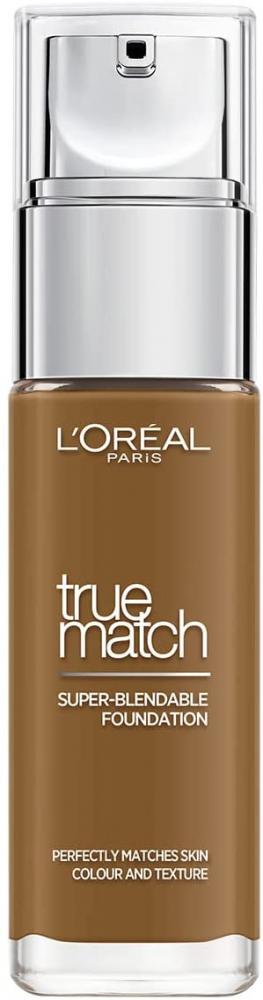 Loreal Paris True Match Liquid Skincare Infused with Hyaluronic Acid Foundation - 9W Sienna 30 ml