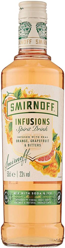 Smirnoff Infusions Orange Grapefruit and Bitters 500ml