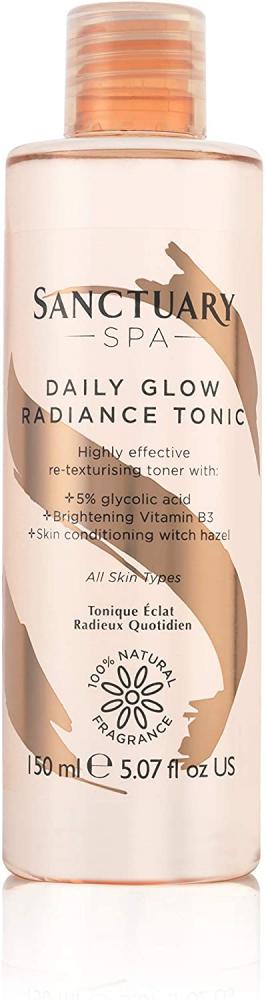 Sanctuary Spa Daily Glow Radiance Tonic Exfoliating Glycolic Toner 150ml