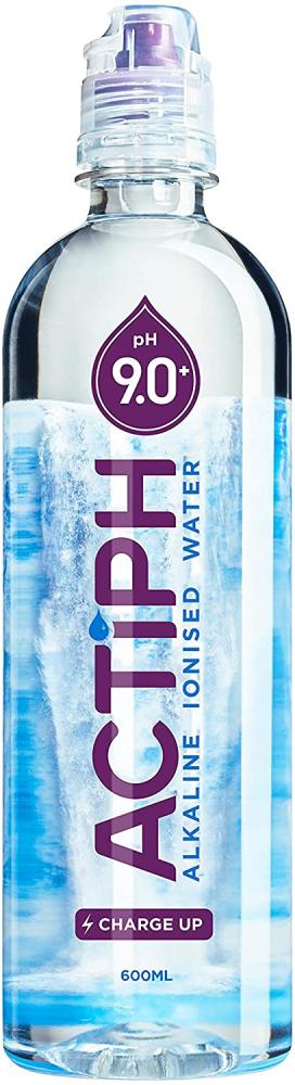 ActiPH Ionised Spring Water pH9 Plus 600ml