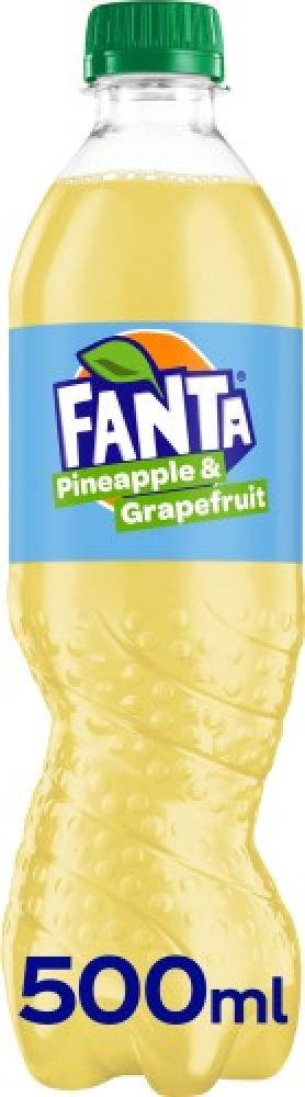Fanta Pineapple and Grapefruit 500ml