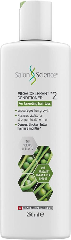 Salon Science ProAccelerant 2 Targeting Hair Loss Conditioner with Anagain Organic Pea Sprout and Caffeine 250ml