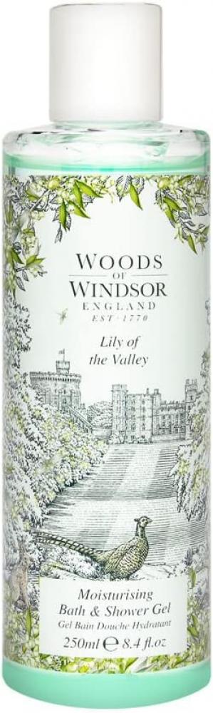 Woods of Windsor Lily of the Valley Moisturising Bath and Shower Gel 250ml