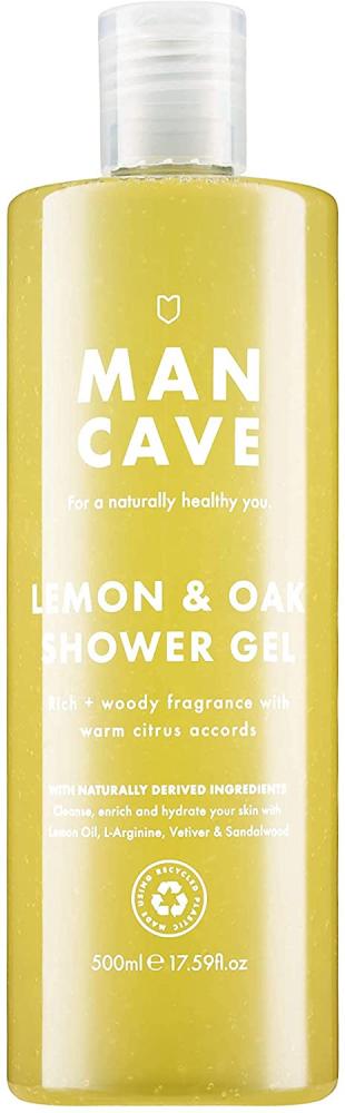 ManCave Lemon and Oak Shower Gel 500ml