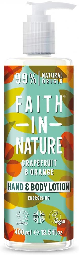 Faith In Nature Natural Grapefruit and Orange Hand and Body Lotion 400 ml