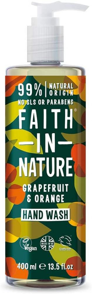 Faith In Nature Natural Grapefruit and Orange Hand Wash 400ml