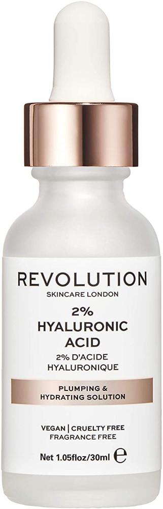 Revolution Skincare London Plumping and Hydrating Serum 2 Percent Hyaluronic Acid 30ml