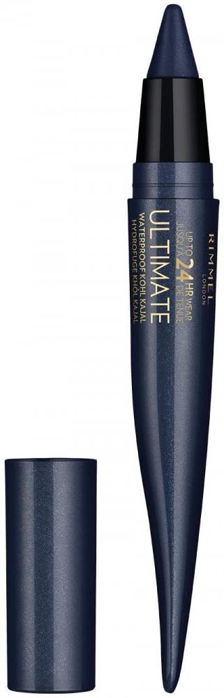 Rimmel Ultimate Kohl Kajal Eye Pencil and Liner Carbon Sapphire 1.6g