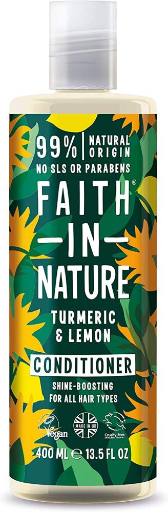 Faith In Nature Natural Turmeric and Lemon Conditioner 400ml