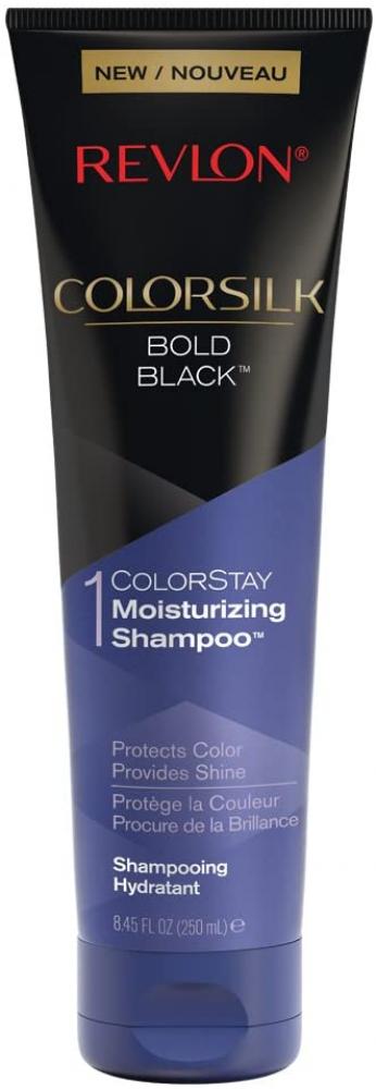 Revlon Colorsilk Bold Black Moisturizing Shampoo 250ml