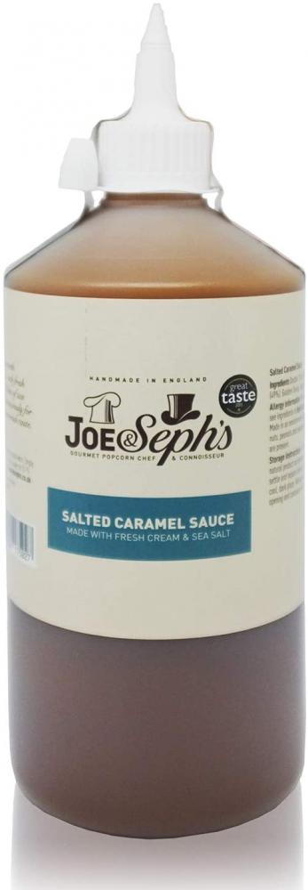 Joe and Sephs Salted Caramel Dessert Sauce Spread 1kg