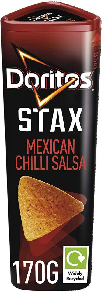 WEEKLY DEAL  Doritos Stax Mexican Chilli Salsa Tortilla Chips 170g