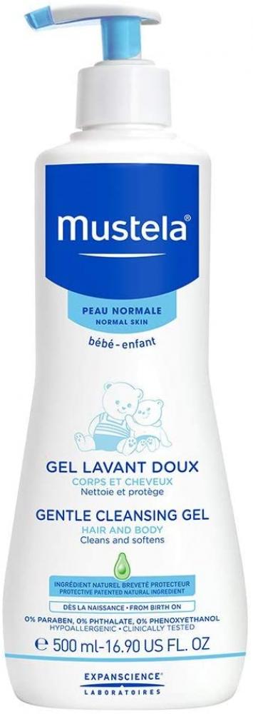 Mustela Hair And Body Gentle Cleansing Gel Baby 500 ml