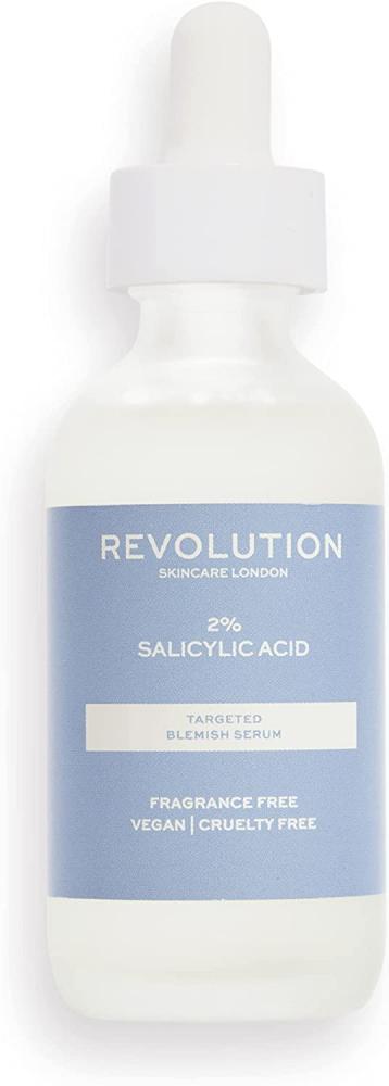 Revolution Skincare London 2 Percent Salicylic Acid BHA Anti Blemish Serum 60ml