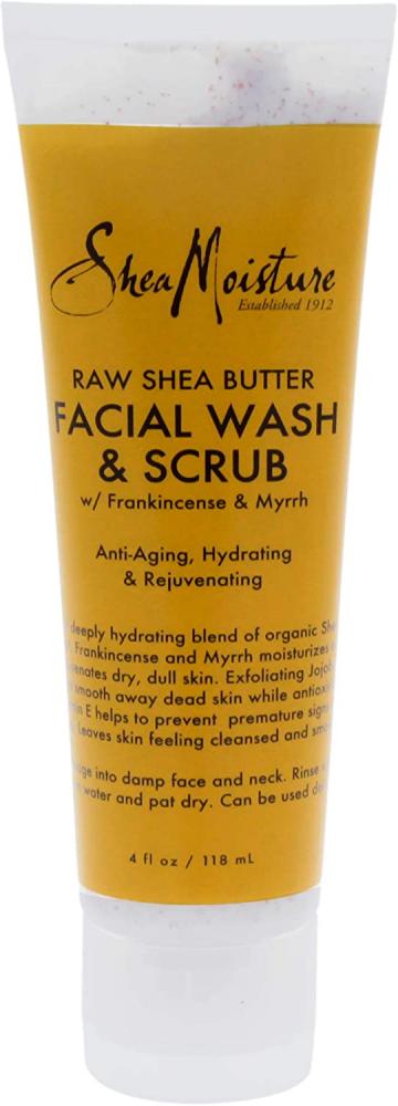 Shea Moisture Facial Wash And Scrub 118ml
