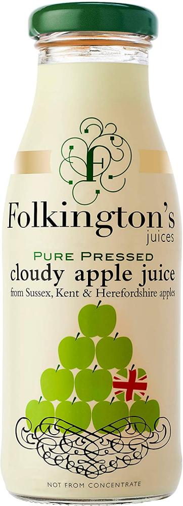 Folkingtons Pure Pressed Cloudy Apple Juice 250ml