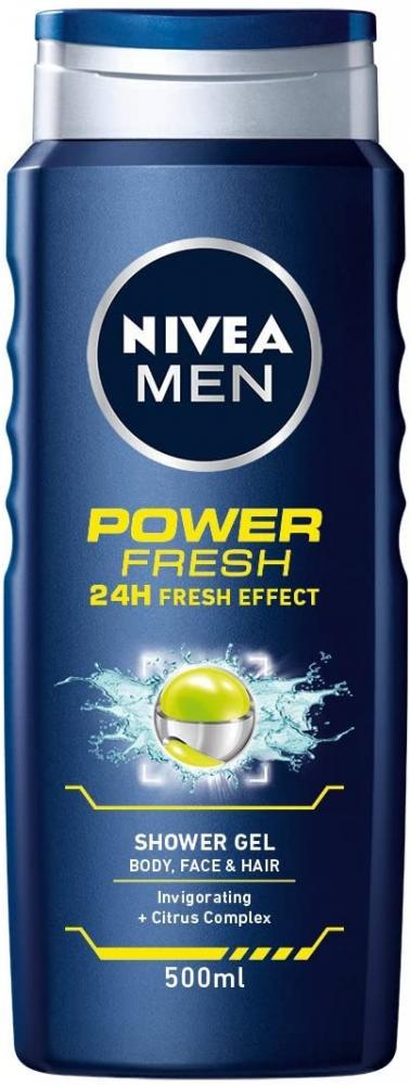 Nivea Men Power Refresh Shower Gel 500ml