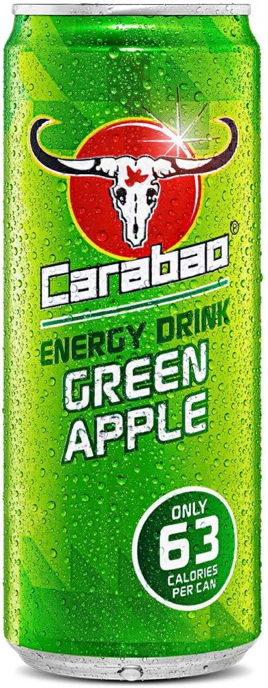 Carabao Energy Drink Green Apple 330 ml