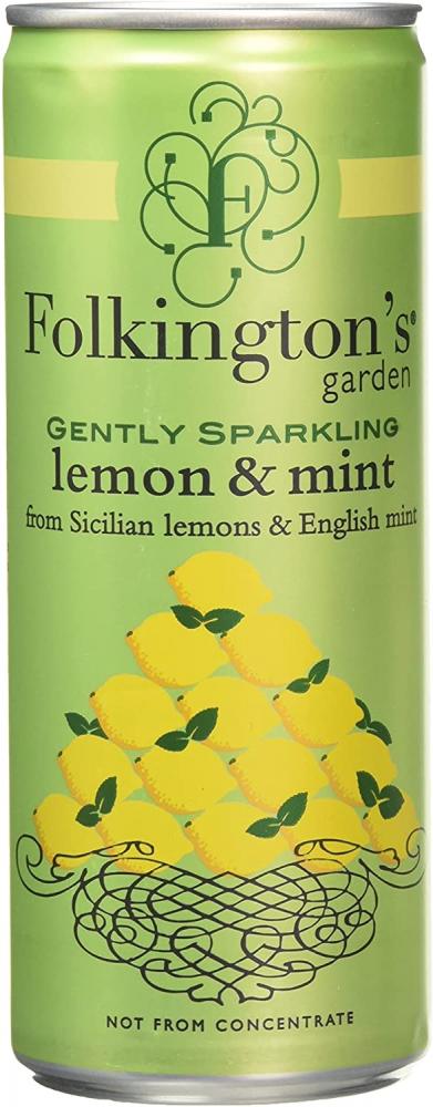Folkingtons Lemon and Mint Fruit Juice 250ml