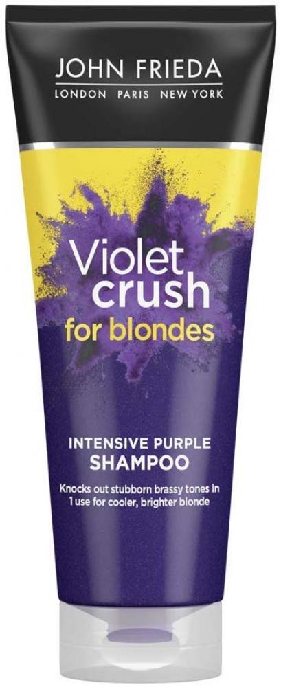 John Frieda Violet Crush Intensive Purple Shampoo for Brassy Blonde Hair 250 ml