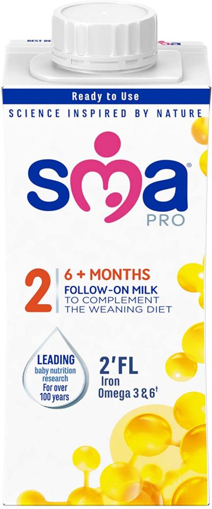 SMA Pro Follow-on Milk 6 Month Plus 200ml