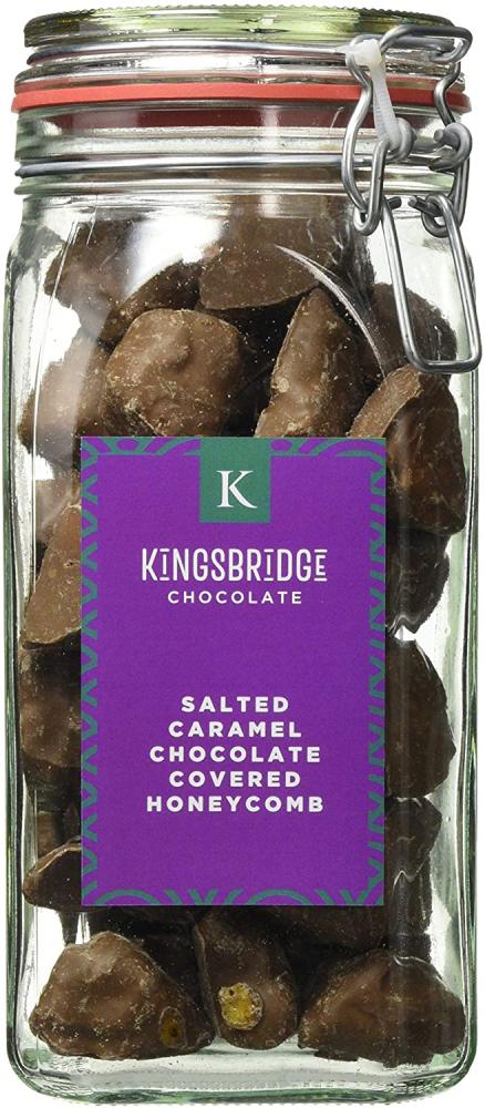 Kingsbridge Chocolate Salted Caramel Milk Chocolate Covered Honeycomb 500g