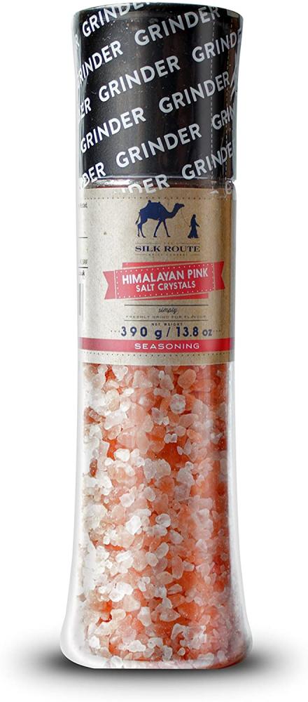 Silk Route Himalayan Pink Salt Giant Spice Grinder 390g