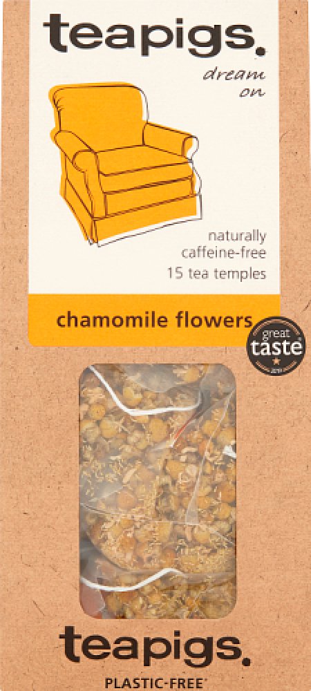 Teapigs Chamomile Flowers Tea Temples 15 x 1.5g