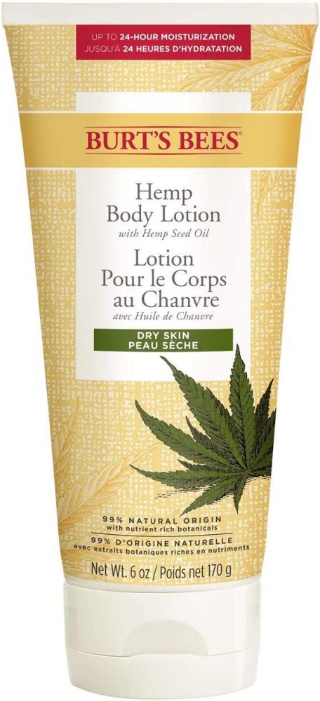 Burts Bees Body Lotion with Hemp Seed Oil 170g