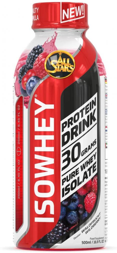 All Stars Iso Whey Pure Wildberry 500ml