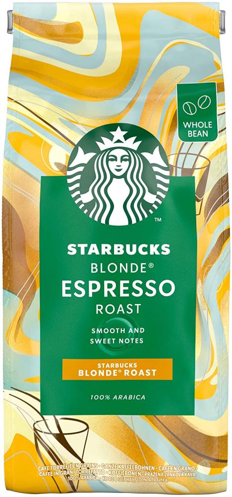 Starbucks Blonde Espresso Roast Coffee Beans 450 g