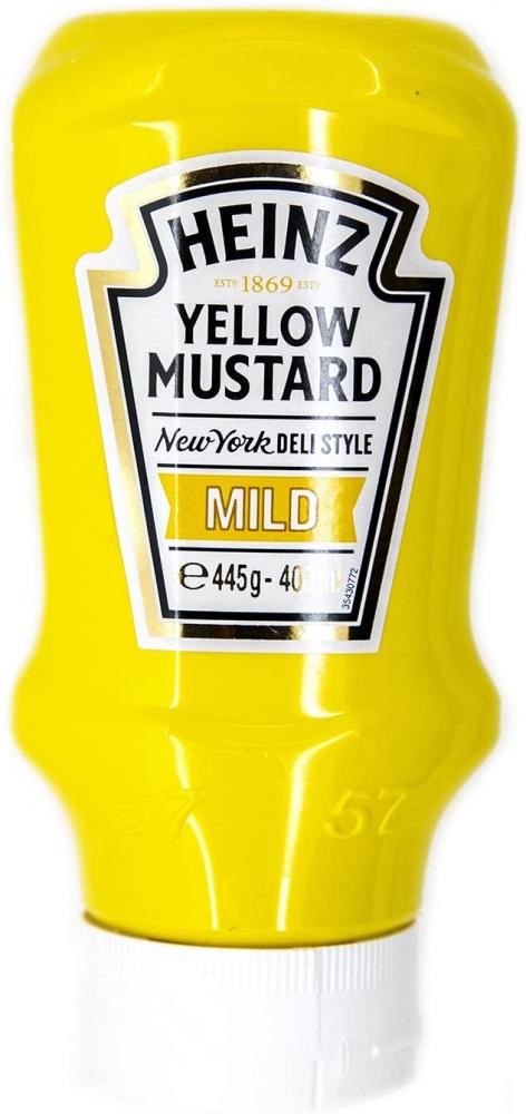 Heinz Yellow Mustard Mild 400ml