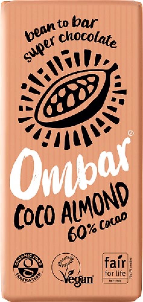 Ombar Coco Almond Bar 70g