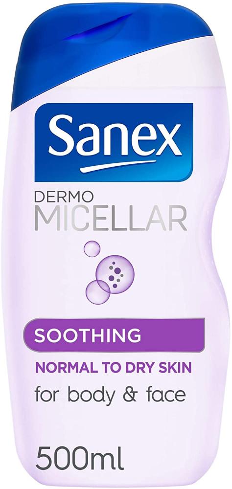Sanex Dermo Micellar Soothing Cleansing Gel for Body and Face 500ml