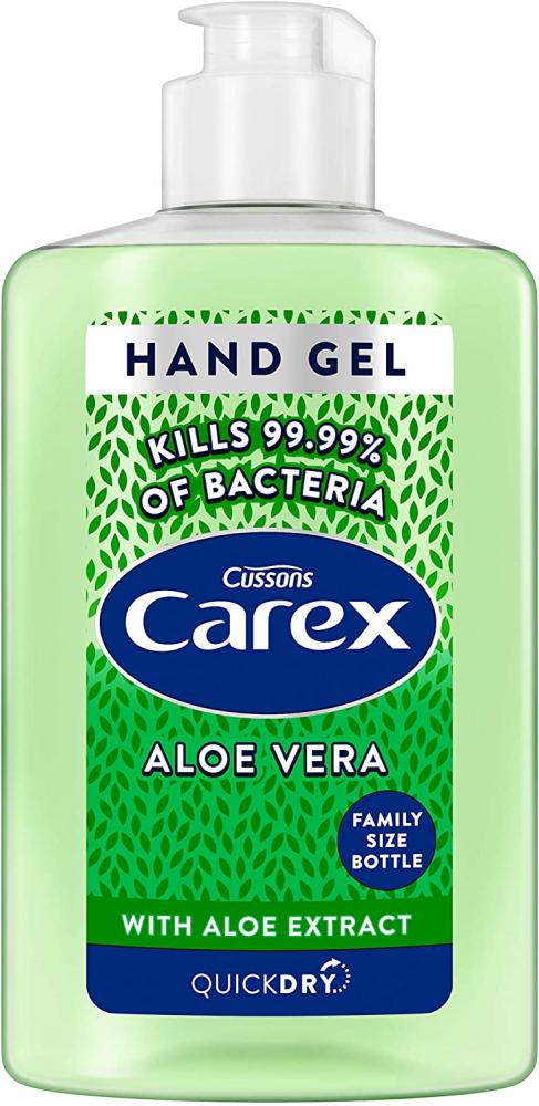 Carex Aloe Vera Anti Bacterial Hand Sanitiser Gel 300 ml