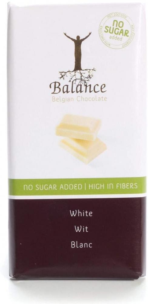 Balance No Added Sugar White Chocolate Bar 100g