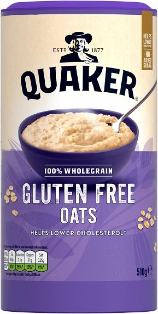 Quaker Oats Gluten Free Wholegrain Rolled Oats 510g | Approved Food